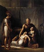 KINSOEN, Francois Joseph The Death of Belisarius- Wife oil painting reproduction